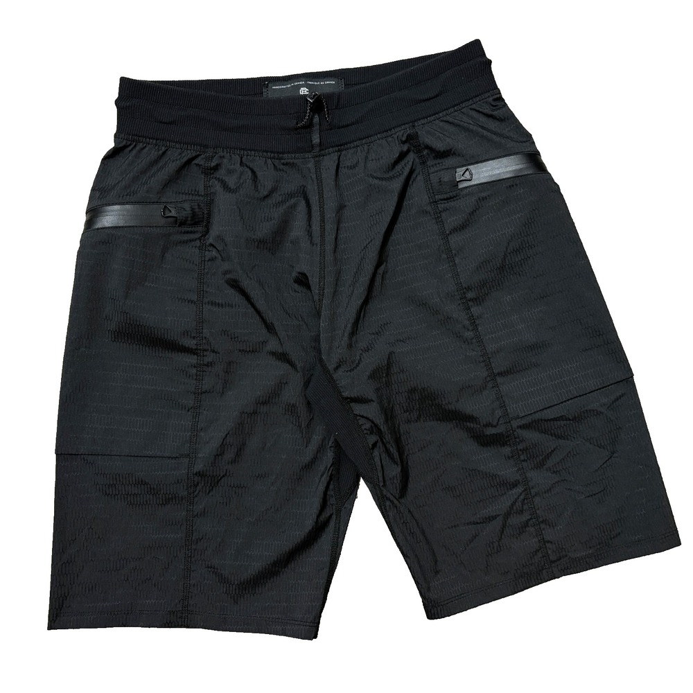 Reigning Champ Shorts Men Small (S) 10.5" Zipper Pockets Stretch Tech Athleisure